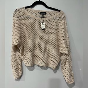Express crop long sleeve